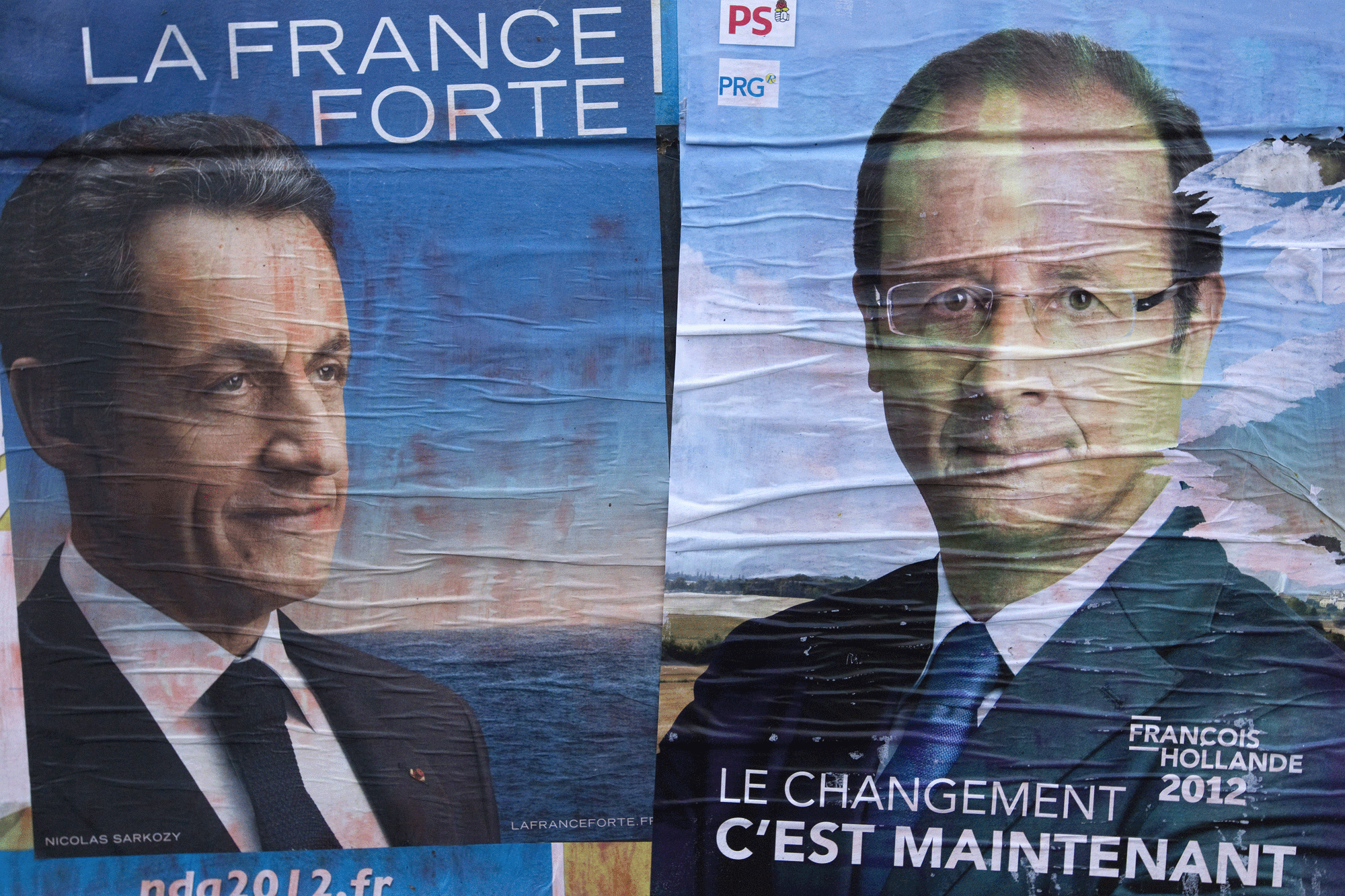 Qui de Sarkozy ou de Hollande va marquer l'esprit des français ce jeudi 3 mai 2012? [Joel Saget]