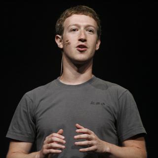 Mark Zuckerberg, fondateur de Facebook. [Kimihiro Hoshino]