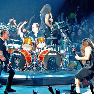 Metallica en concert à Munich en 2009. [CC BY 2.0 - deep_schismic]