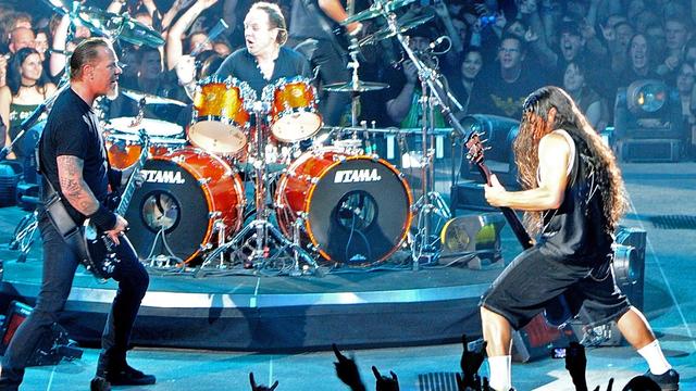 Metallica en concert à Munich en 2009. [CC BY 2.0 - deep_schismic]