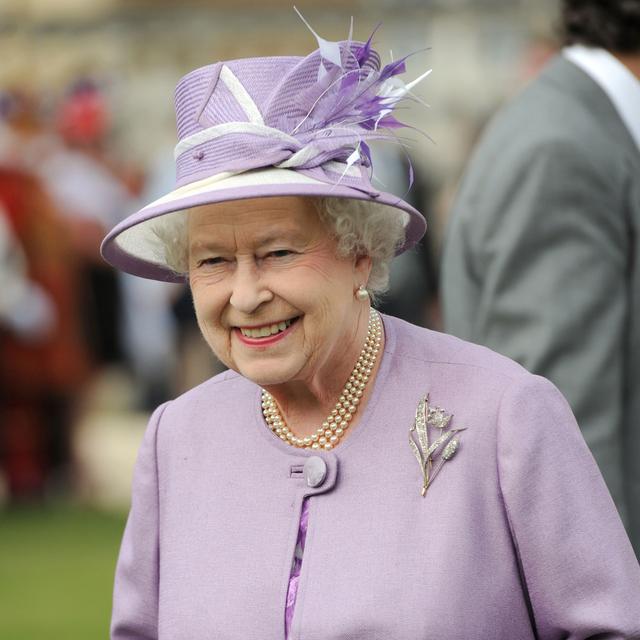 La reine Elizabeth II au Palais de Buckingham le 29 mai 2012. [Anthony Devlin]