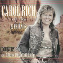Pochette de l'album "Country pop" de Carol Rich. [Disques Office]