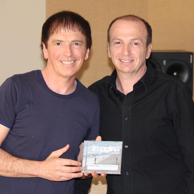 Jean-François et Alain Bernardini présentent leur album "Imaginà". [Philippe Robin]