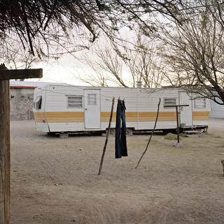 Mobile home, Candelaria, Texas 2012, 60x74 cm [Elisa Larvego]