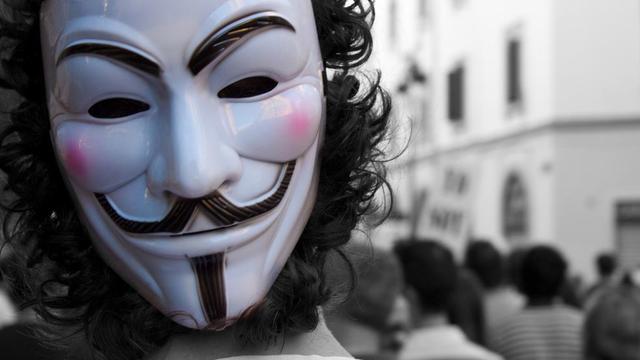 Effervescence chez les Anonymous: le mouvement d'internautes multiplie les attaques contre une multitude de sites depuis la fermeture Megaupload. [cc-by-SA/flickr.com - anroir]