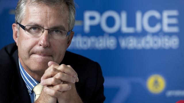 Jacques Antenen, commandant de la police cantonale vaudoise. [Laurent Gillieron]