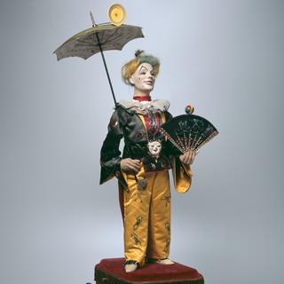 "Le clown", collection du Museum für Musikautomaten. [automatesetmerveilles.ch]