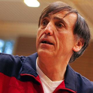 Georges-André Carrel, coach du Lausanne Université Club. [Olivier Maire]