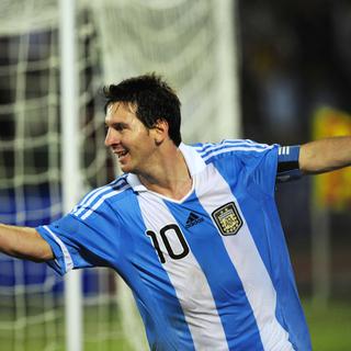 Le footballeur argentin Lionel Messi, ballon d'or 2011. [Munir uz Zaman]