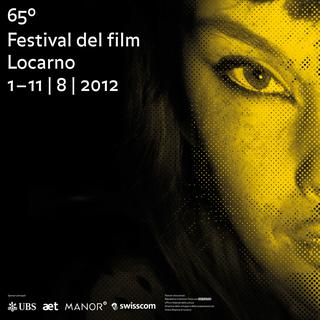 Affiche de la 65e édition du Festival international du film de Locarno. [pardolive.ch - Jannuzzi Smith]