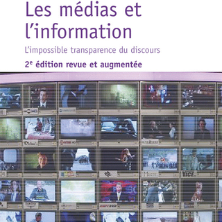 Couverture du livre "Les médias et l'information". [Editions De Boeck]