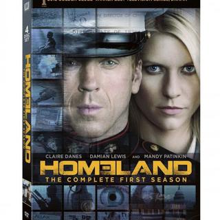 La couverture du dvd de la saison 1 de Homeland. [sho.com]