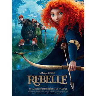 Affiche du film d'animation "Rebelle". [The Walt Disney Company France]