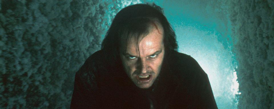 Jack Nicholson dans "Shining" de Stanley Kubrick, 1980. [Archives du 7e art / Photo 12 / AFP]