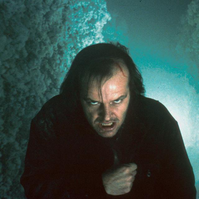 Jack Nicholson dans "Shining" de Stanley Kubrick, 1980. [Archives du 7e art / Photo 12 / AFP]