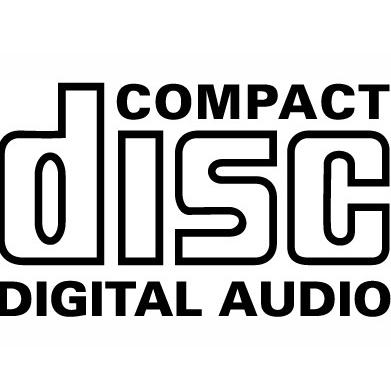 Inspiré du Laserdisc, le Compact Disc promet de révolutionner la musique. [Logo officiel]