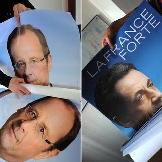 Hollande devance Nicolas Sarkozy au premier tour. [Pierre Andrieu]