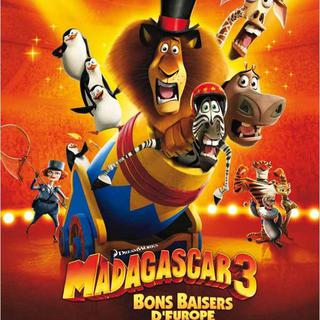 Affiche du film "Madagascar 3 bons baisers d'Europe". [Paramount]