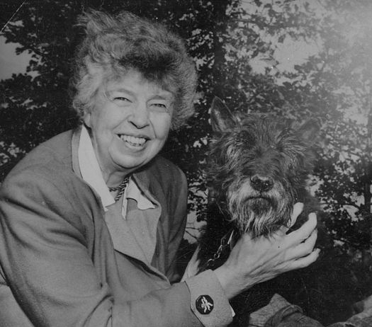 Eleanor Roosevelt, femme du président des Etats-Unis Frankling-Roosevelt [Wikipedia]