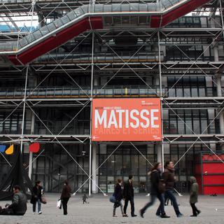 Henri Matisse au Centre Georges Pompidou à Paris. [Marina Helli]