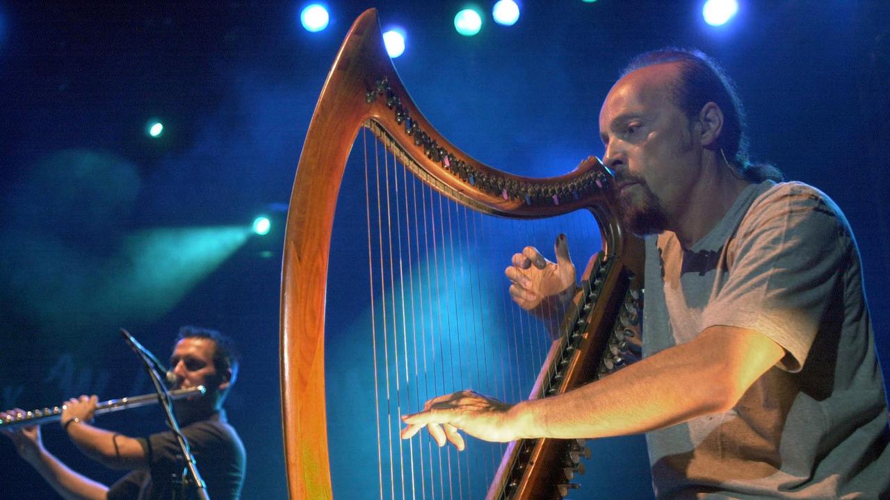 Le harpiste celtique Alan Stivell. [Fethi Belaid]