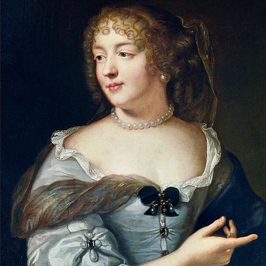 Portrait (vers 1665) de Marie de Rabutin-Chantals, Marquise de Sévigné. par Claude Lefèbvre [Wikipedia]