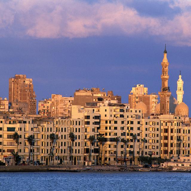 Une vue de la ville d'Alexandrie. [Hemis.fr / AFP - John Frumm]