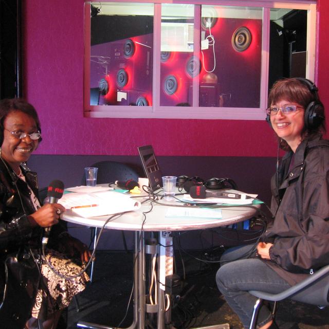 Lydia Gabor et son invitée, Marie-Andrée Ciprut.