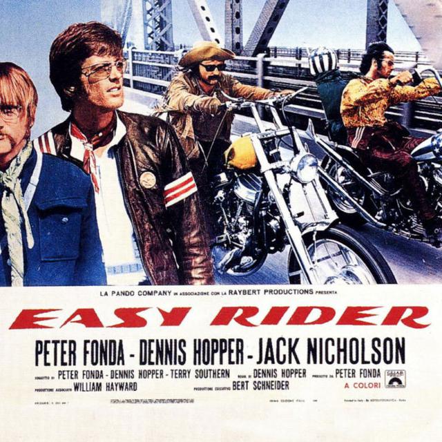 Affiche du film de Dennis Hopper, "Easy Rider".