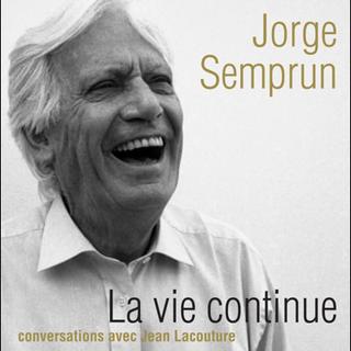 Couverture du livre "La vie continue". [Editions Grasset]