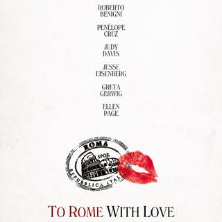 Affiche du film de Woody Allen "To Rome with love". [Mars Distribution]