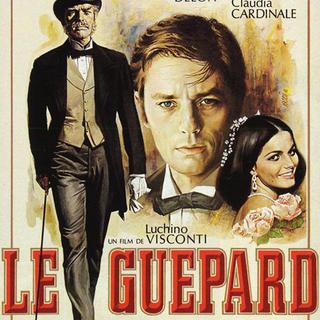 Affiche du film de Luchino Visconti, "Le guépard".
