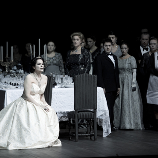 Lady Macbeth (Jennifer Larmore) dans l'Opéra "Macbeth" de Giusepe Verdi à découvrir au Grand Théâtre de Genève. [GTG/Monika Rittershaus]