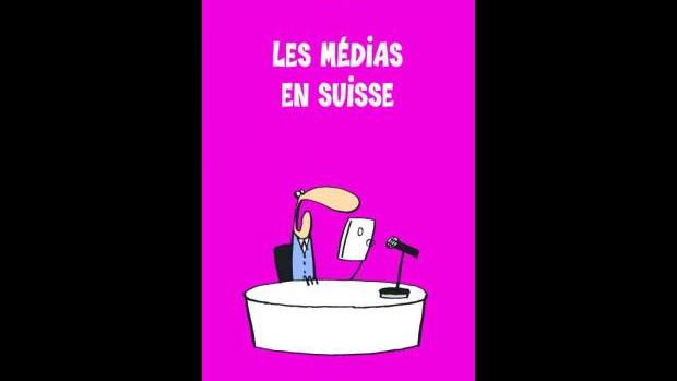 Couverture du livre "Les médias en Suisse". [Editions LEP]