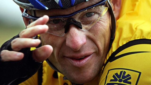 Lance Armstrong lors du Tour de France 2004. [Joel Saget]