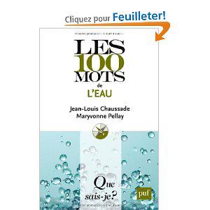 Couverture de "Les 100 mots de l'eau", Jean-Louis Chausade et Maryvonne Pellay [Editions PUF]