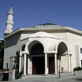 La mosquée de Genève et son minaret. [Salvatore Di Nolfi]