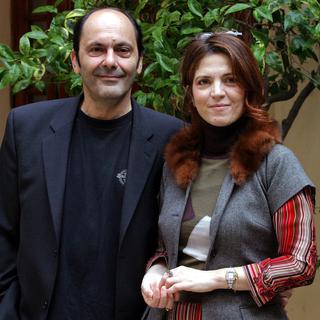 L'acteur Jean-Pierre Bacri et la réalisatrice et actrice française Agnès Jaoui en 2004. [Tiziana Fabi]