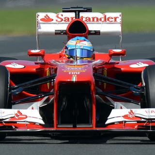 Le pilote espagnol Fernando Alonso durant les essais du Grand Prix de Formule 1 de Melbourne 2013. [AFP - Greg Wood]