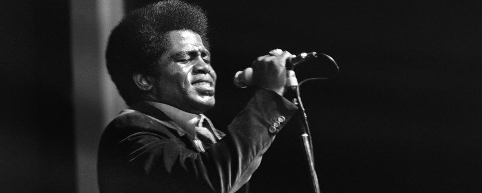 James Brown en 1971 à L'Olympia.