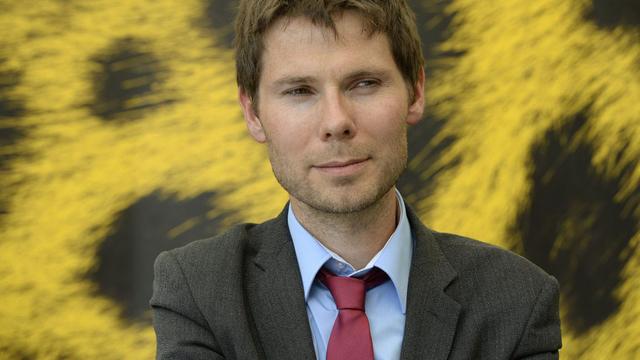 Lionel Baier au Festival du Film de Locarno en 2013. [Urs Flueeler]