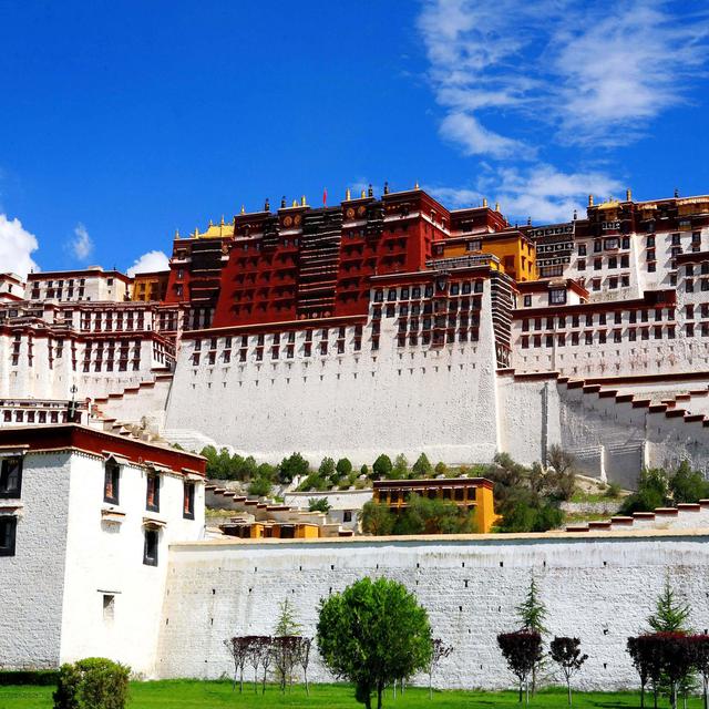 Le palais du Potala à Lhasa. [AFP - Bai mu / Imaginechina]