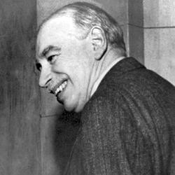 John Maynard Keynes le 8 mars 1946. [DP]