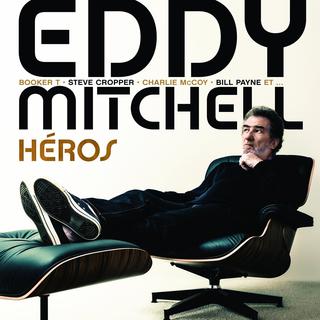 Pochette de l'album "Héros" d'Eddy Mitchell. [Polydor]