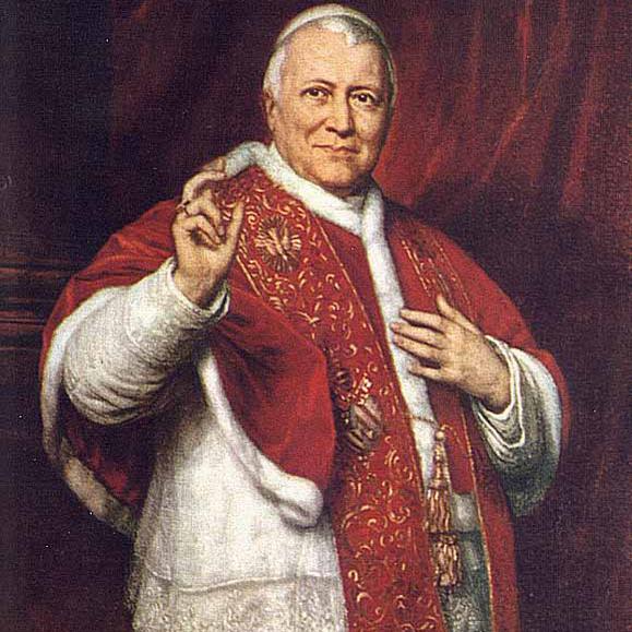 Portrait du Pape Pie IX. [DR]