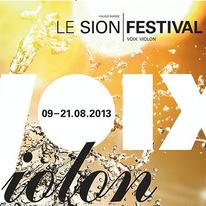 Le Sion Festival a lieu du 2 au 21 août 2013. [sion-festival.ch]