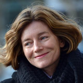 Natalie Nougayrede, nouvelle directrice du "Monde", le 22 février 2013 à Paris. [Miguel Medina]