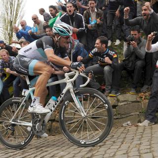 Fabian Cancellara lors du Tour des Flandres 2011. [John Thys]