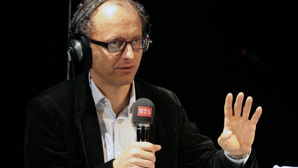 Bertrand Kiefer à "L'Agence", le 17 mars 2013. [Cécile Möller]