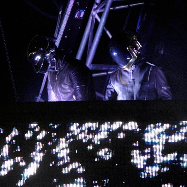 Les Daft Punk aux Eurockéennes en 2006. [Bruno Ferrandez]